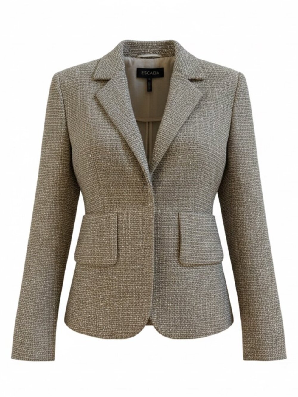 Escada Blazer with Sparkle and Real Pockets - Size 36